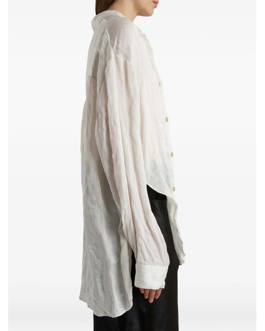 Khaite White Goya Top