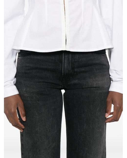 Haikure Black Cotton Jeans