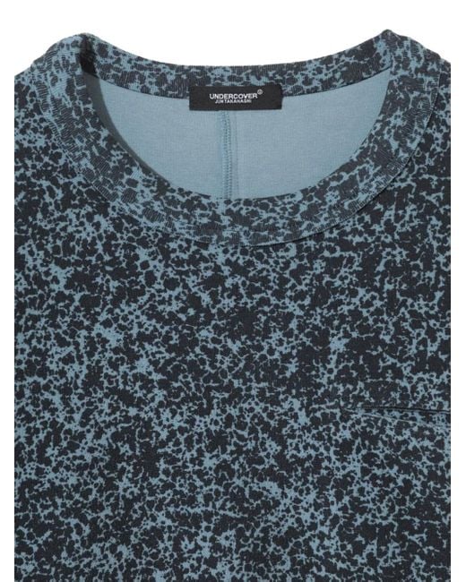 Undercover Blue Textured Sweater for men