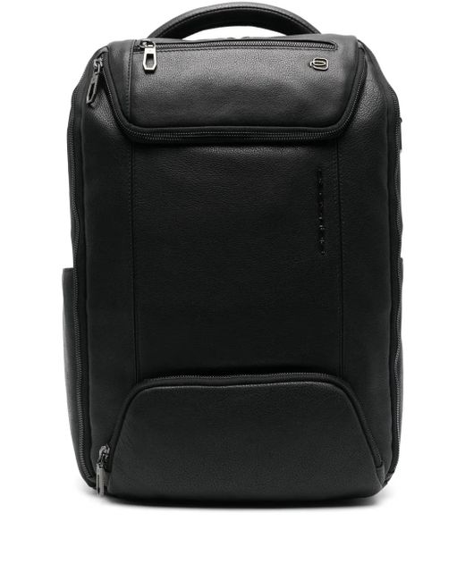 Piquadro Personalisierbarer Laptop-Rucksack 14 Zoll in Black für Herren