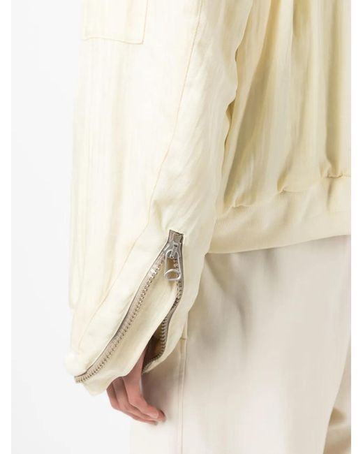 OAMC Natural High-Neck Bomber Jacket for men