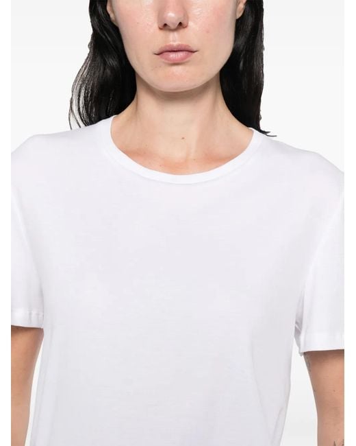 The Row White Wesler T-Shirt