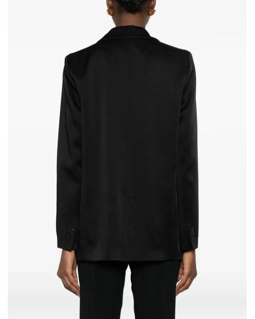 Forte_forte Black Single-Breasted Jacket