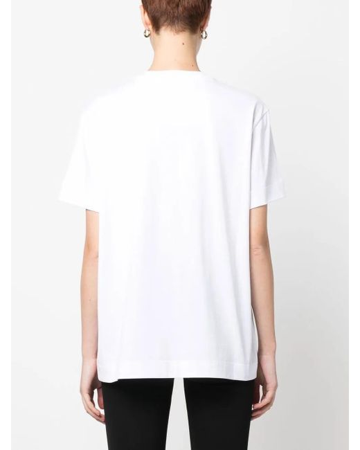 Camiseta con logo estampado Givenchy de color White