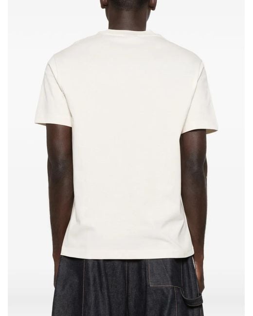 Karl Lagerfeld White Short-Sleeves T-Shirt for men