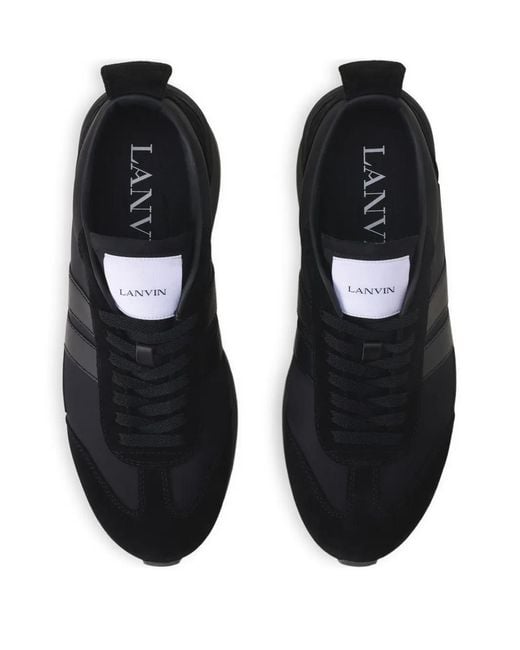 Lanvin Black Bumpr Sneakers