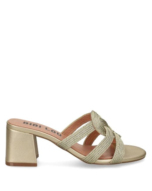 Bibi Lou Natural Alia Heeled Sandals