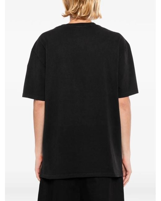 Melt Black T-Shirt À Imprimé Graphique for men