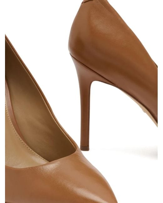 Sam Edelman Brown 100Mm Pointed-Toe Pumps
