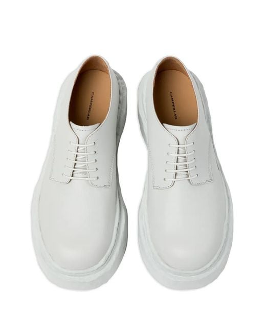 CAMPERLAB White Lace-Up Vamonos Lace-Up Shoes