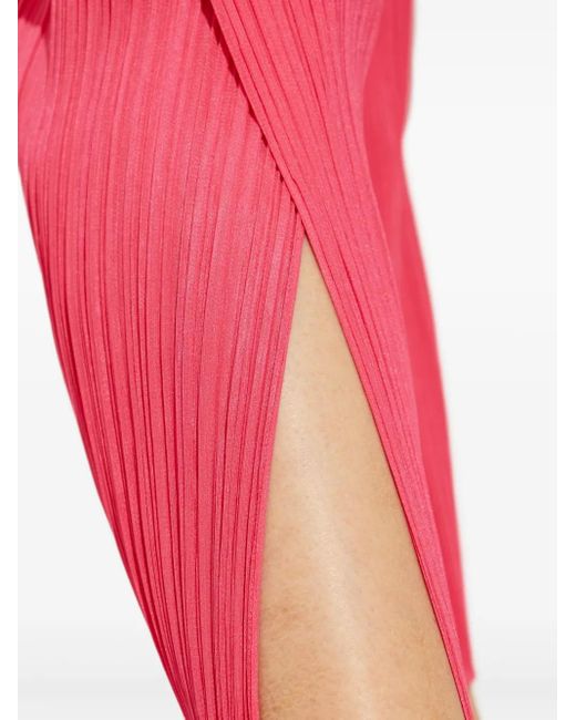 Pleats Please Issey Miyake プリーツ パンツ Red
