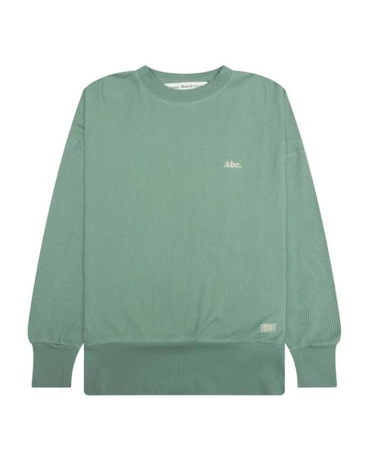 Felpa Girocollo di Advisory Board Crystals in Green da Uomo