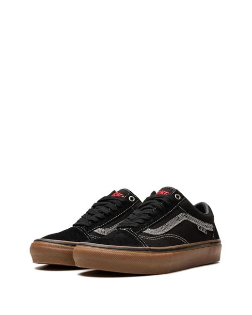 Vans Black X Hockey Skate Old Skool Sneakers
