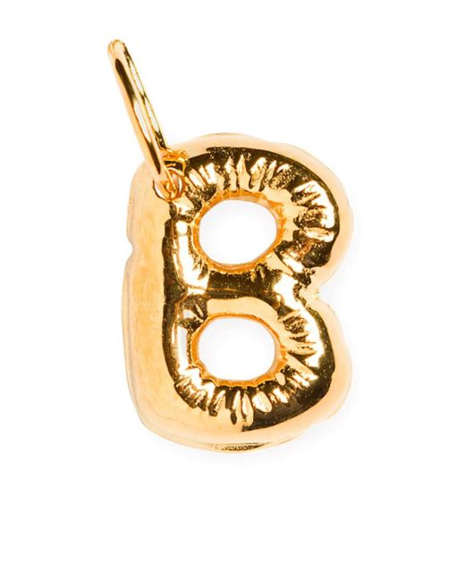 Pendente Love Letters di Vibe Harsløf Studio in Metallic