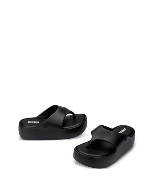 Sandalias Con Plataforma Melissa de color Black
