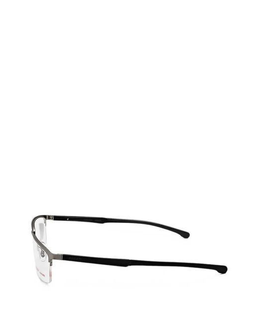 Carrera White Rectangle-Frame Glasses for men