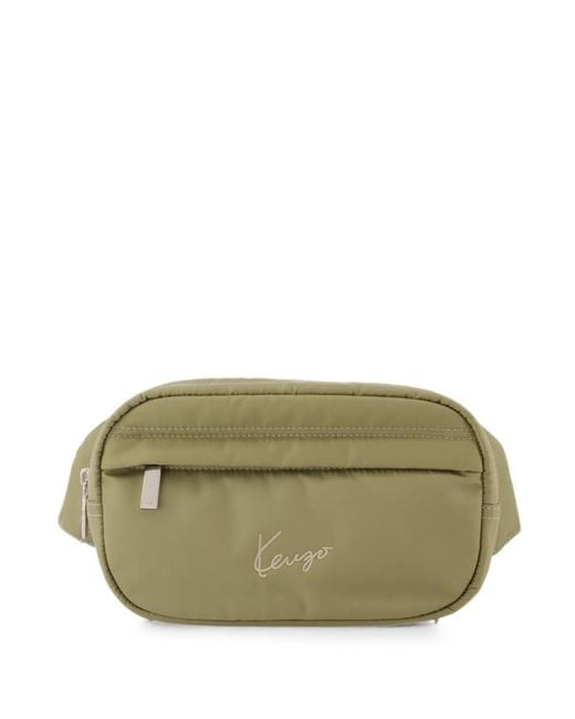 Marsupio Con Logo di KENZO in Green da Uomo