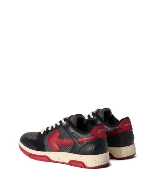 Off-White c/o Virgil Abloh Black Out Of Lace-Up Sneakers for men