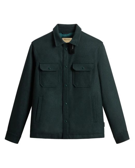 メンズ Woolrich Alaskan シャツジャケット Green