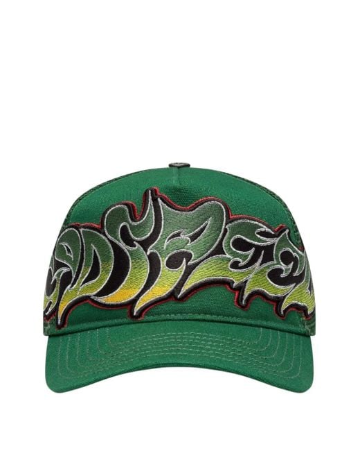 Godspeed Neo Trucker logo-embroidered baseball cap in Green für Herren
