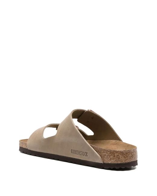 Birkenstock Brown Arizona Double-Buckle Sandals