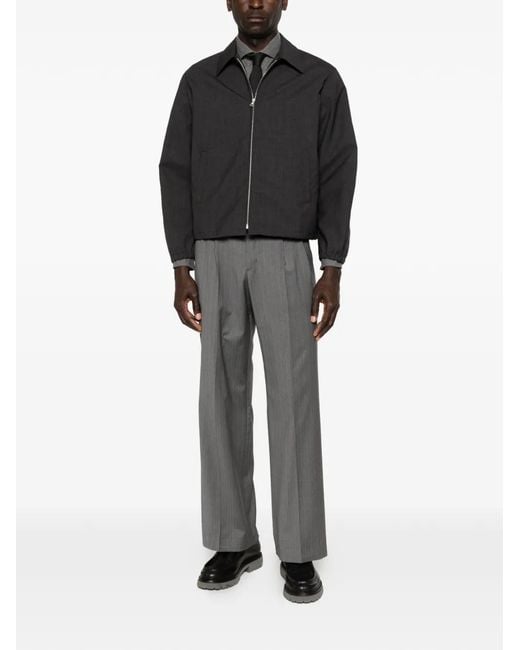 Profuomo Gray Buttoned Shirt for men