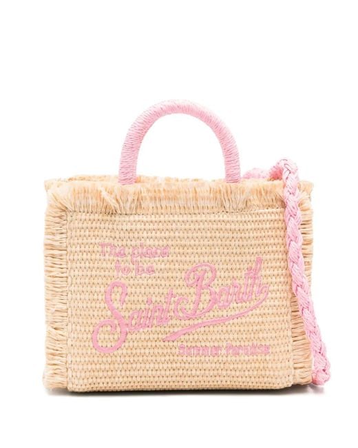 Mc2 Saint Barth Vanity Kleine Crossbodytas in het Pink