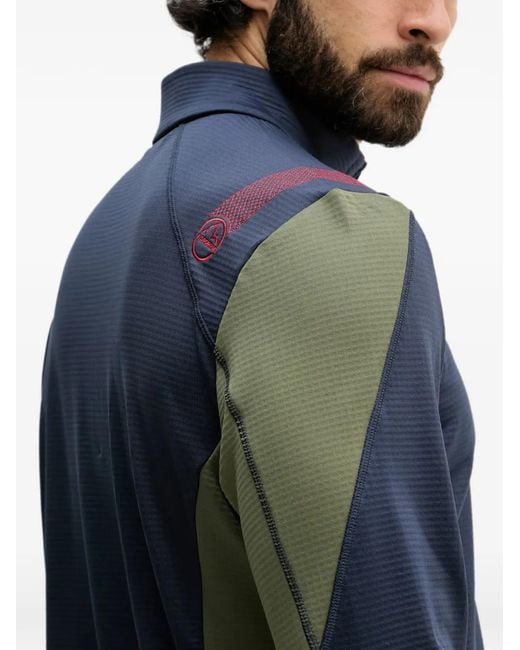 La Sportiva Blue Chill Thermal Jkt Colour-Block Zip-Up Jacket for men