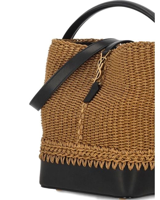 Saint Laurent Black Le 37 Bucket Bag