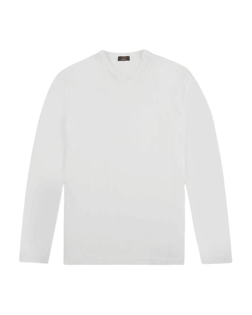 Slowear White Long-Sleeve T-Shirt for men