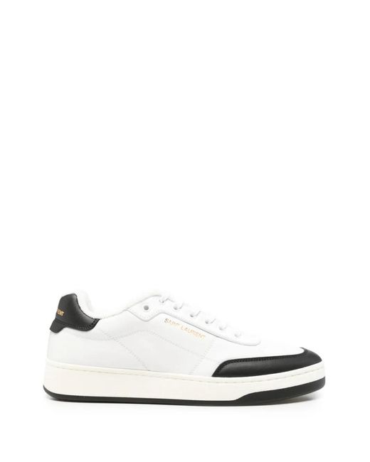 Saint Laurent White Sl/61 Sneakers for men