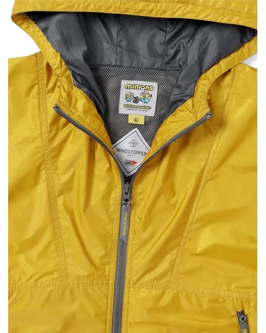 Thisisneverthat Yellow X Minions Windstopper Jacket for men