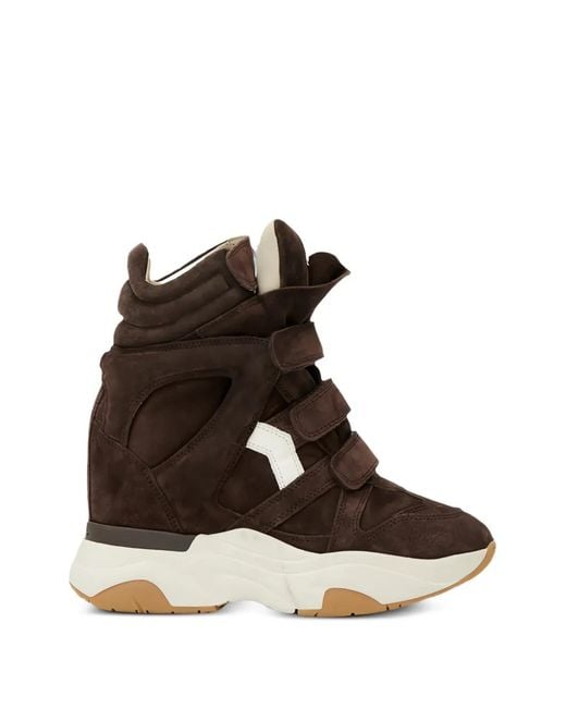 Isabel Marant Brown Balskee Sneakers