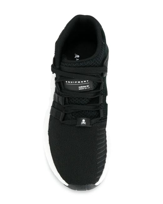 Adidas Black X Mastermind Eqt Support Mid "Mastermind World