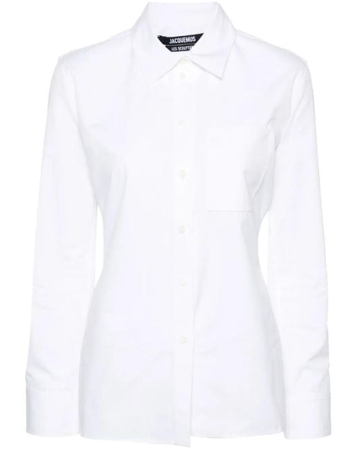 Jacquemus White La Chemise De Costume Shirt