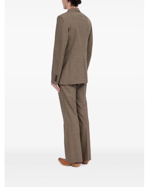 MM6 by Maison Martin Margiela Sakko mit Schottenkaro in Brown für Herren