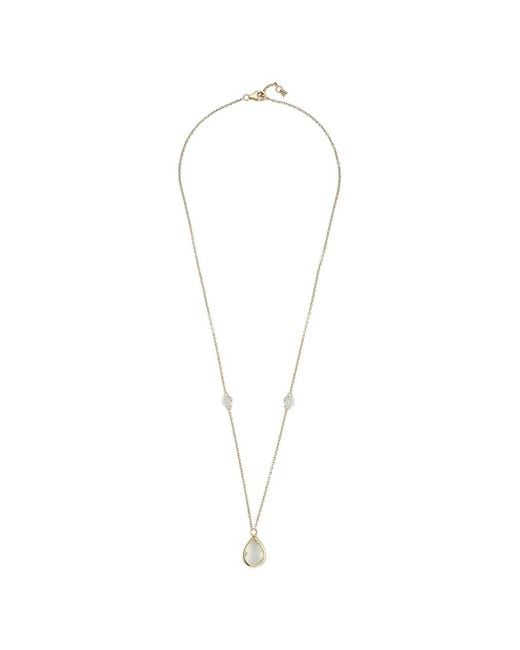 Mateo White Diamond And Amethyst Necklace