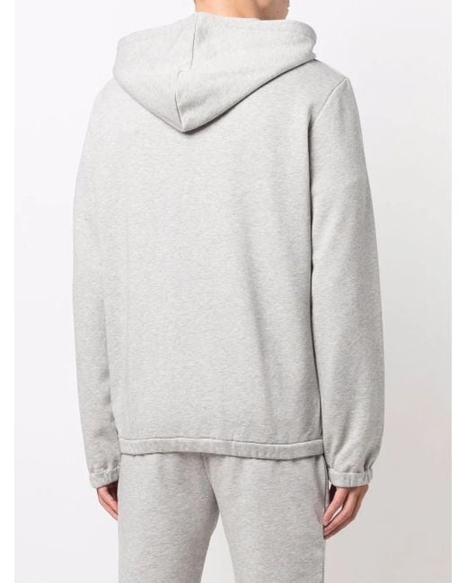 McQueen Multicolor Skull-Patch Zip-Detail Hoodie for men