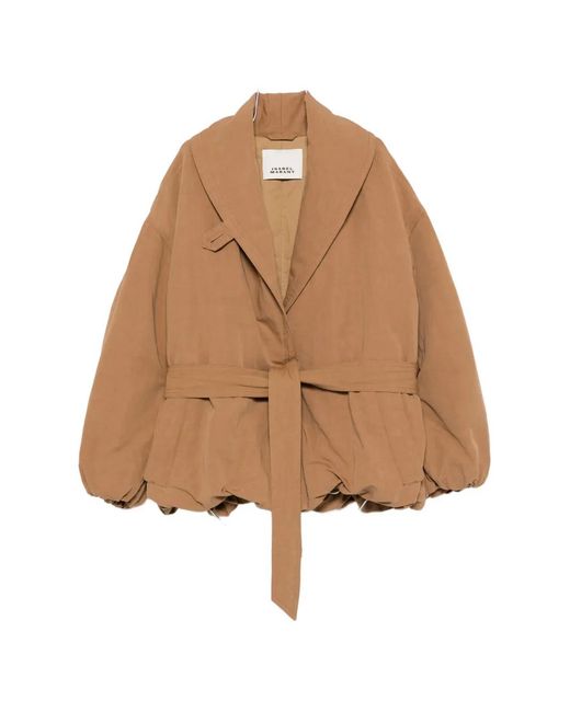 Isabel Marant Brown Volinda Belted Jacket
