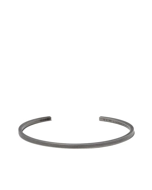 Le Gramme White Le 7 Ribbon Bracelet