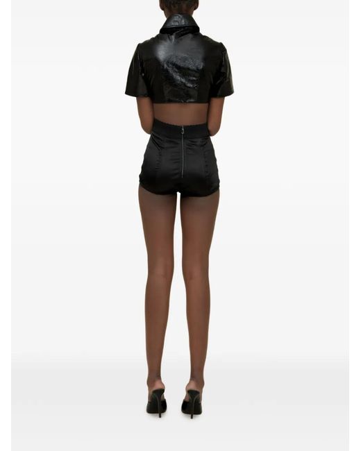 Contessa Mills Black Seraphim High-Waisted Knickers