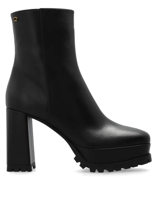 Gianvito Rossi Black 70Mm Harlem Boots