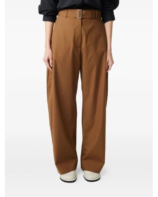 Studio Nicholson Brown Doring Trousers