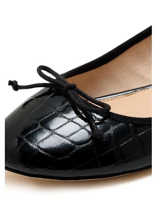 House Of Ballerinas Black Ballerines Chloe À Nœud
