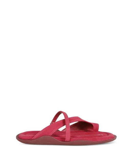 Gia Borghini Red Riley Flat Sandals