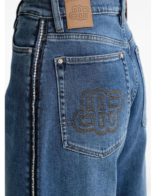 Munthe Blue Embellished Denim