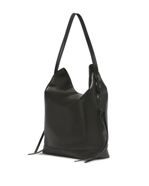 Marni Black Leather Pod 2.0 Large Shoulder Bag