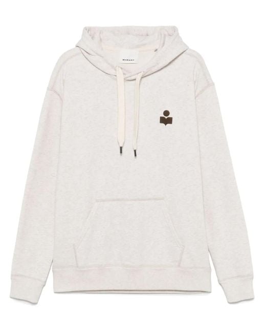 Sudadera Matte con capucha Isabel Marant de hombre de color White