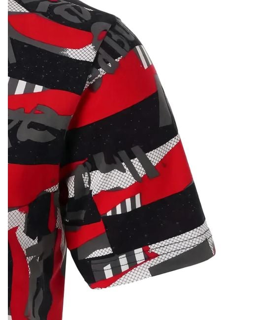 PUMA Red X New York Bull Racing Printed T-Shirt for men
