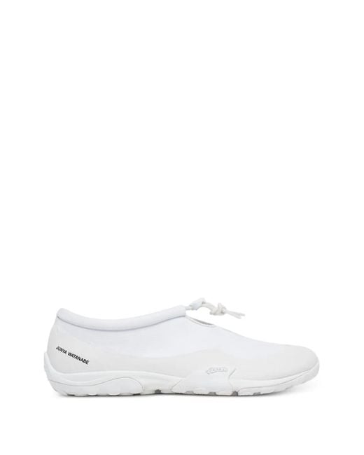 Junya Watanabe White X New Balance Mt10T Drawstring Sneakers